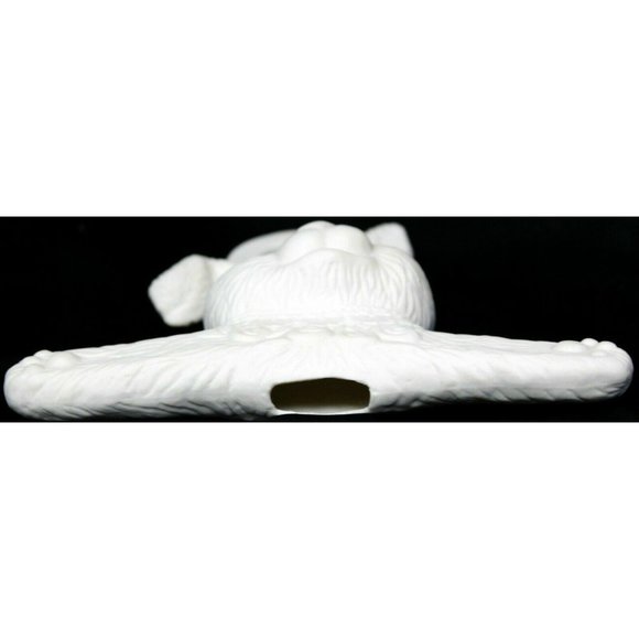 1993 Gallery Collection Porcelain Ready Paint Nursery Baby Hanger Rabbit Bunny - Picture 5 of 6